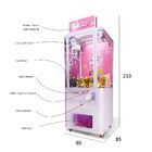 110 - machine d'amusement de grue des poupées 240V, machine rose de grue de peluche