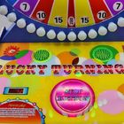 Machine de rotation chanceuse de jeu de loterie, machine d'intérieur de jeu de l'amusement 120kg