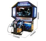 Machine d'arcade de tir de police de Ghost pour Game Center 12 mois de garantie