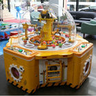 Machine intéressante d'agrippeur de distributeur automatique de cadeau/de jouet arcade de jaune
