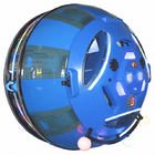 Tour de voiture d'amusement de fibre de verre + en métal capsule d'espace heureuse de voiture de 360 degrés