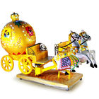 Machine classique d'arcade d'enfants de simulateur de chariot/tour à jetons de cheval de Kiddie