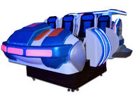 La famille fraîche 6 pose le parc à thème Flight Simulator de machine de jeu du vaisseau spatial 9D VR pour des adultes