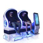 La simulation attrayante de chaise de la forme VR d'oeufs de cinéma de 9D VR monte simple/double/sièges triples