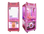 Machine rose de grue de jouet de cadeau avec le métal/gâcher le matériel en verre