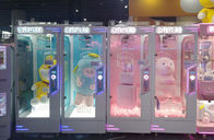Distributeur automatique de cadeau de jouet de grue avec le matériel en métal et en verre blindé