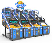 Machine à jetons d'arcade de basket-ball de rue pour la version des 3 anglais de personne