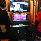 Arcade de machine de jeu de simulateur de chanson de chant électronique à jetons