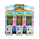 L'arcade de rachat de 3 joueurs usine la machine de jeu vidéo heureuse de distributeur de loterie de billet de pièce de monnaie de fruits de difficulté réglable