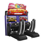 Machine à jetons de jeu de courses d'automobiles d'arcade de double joueur