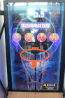 TIR de TEMPÊTE acrylique d'Arcade Basketball Game Machine Monitor en métal