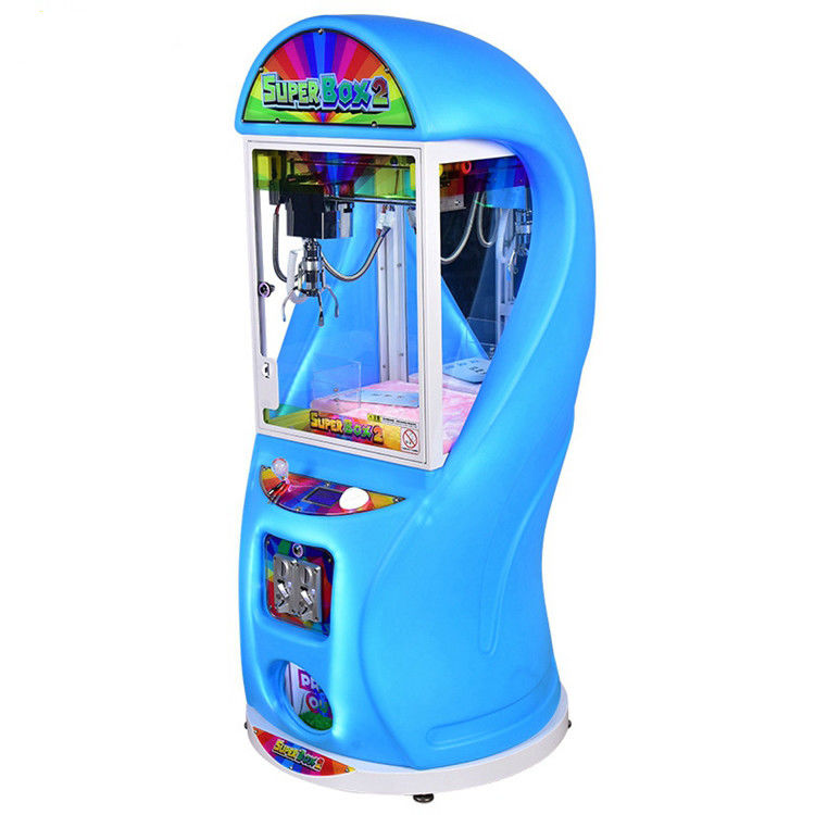 Mini machine de jeu électronique de griffe de la boîte 2 superbes colorés pour le centre commercial