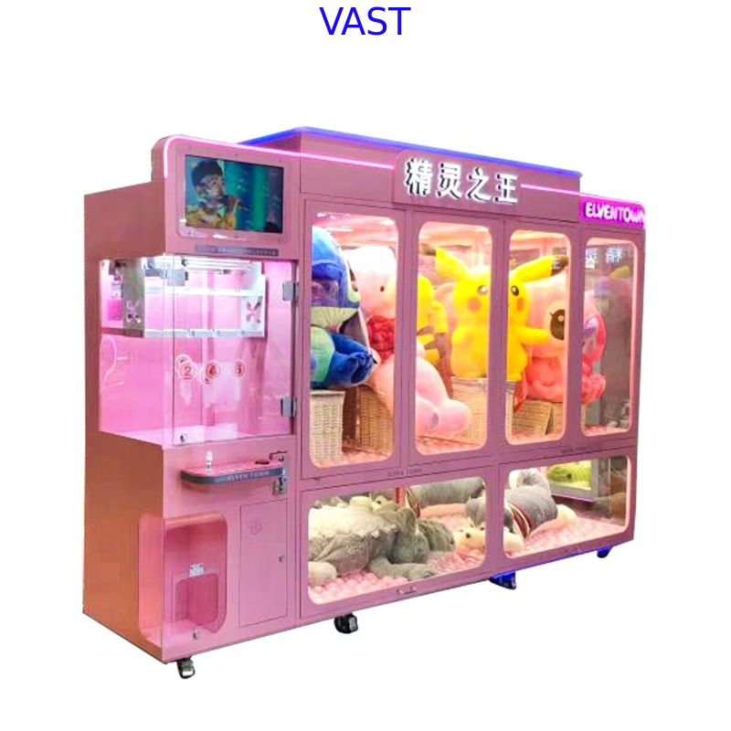 Le distributeur automatique d'Ur de coupe à jetons énorme/ciseaux professionnels d'arcade a coupé des machines de jouet