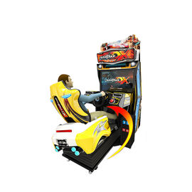 Machine à jetons de jeu électronique de courses d'automobiles, conduisant des jeux vidéo de voiture