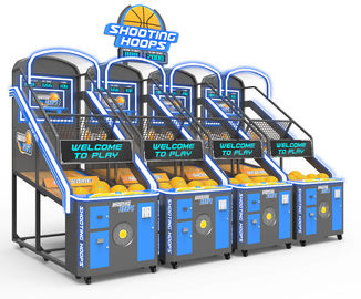 Machine à jetons d'arcade de basket-ball de rue pour la version des 3 anglais de personne