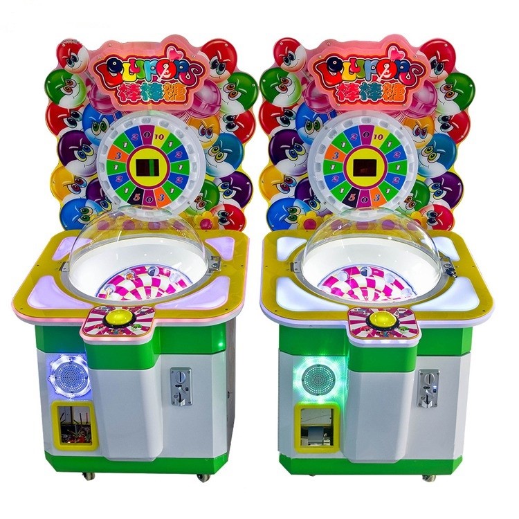 Machine professionnelle de jeu de vente d'arcade de prix usine de sucrerie de machine à jetons de lucette